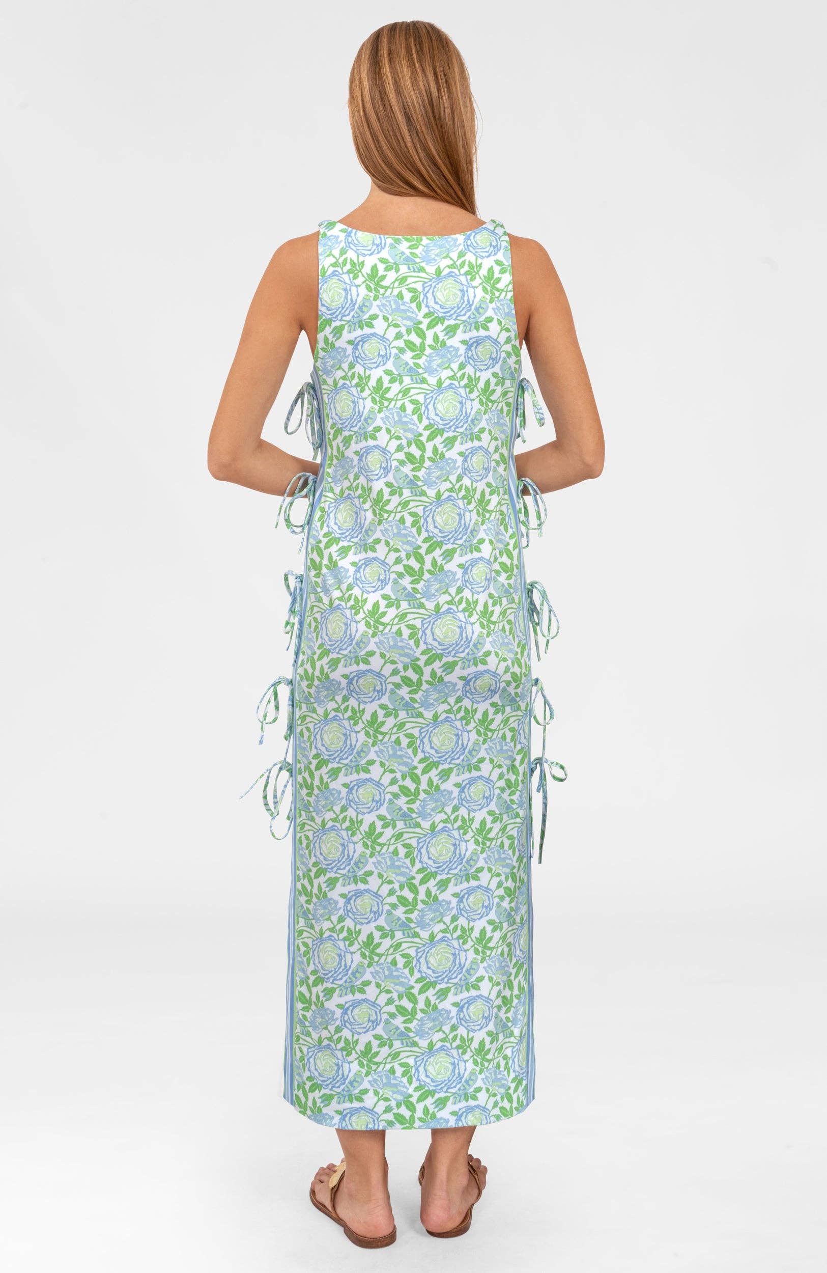 Tie Dress - Smell The Roses Kelly/Peri