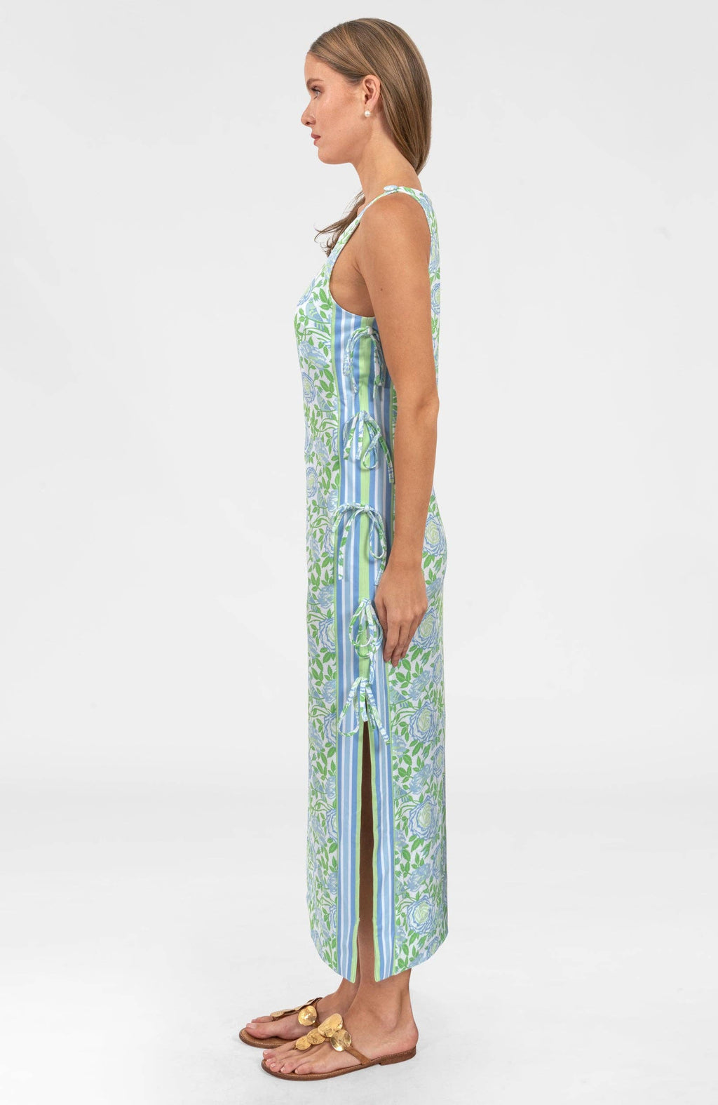 Tie Dress - Smell The Roses Kelly/Peri
