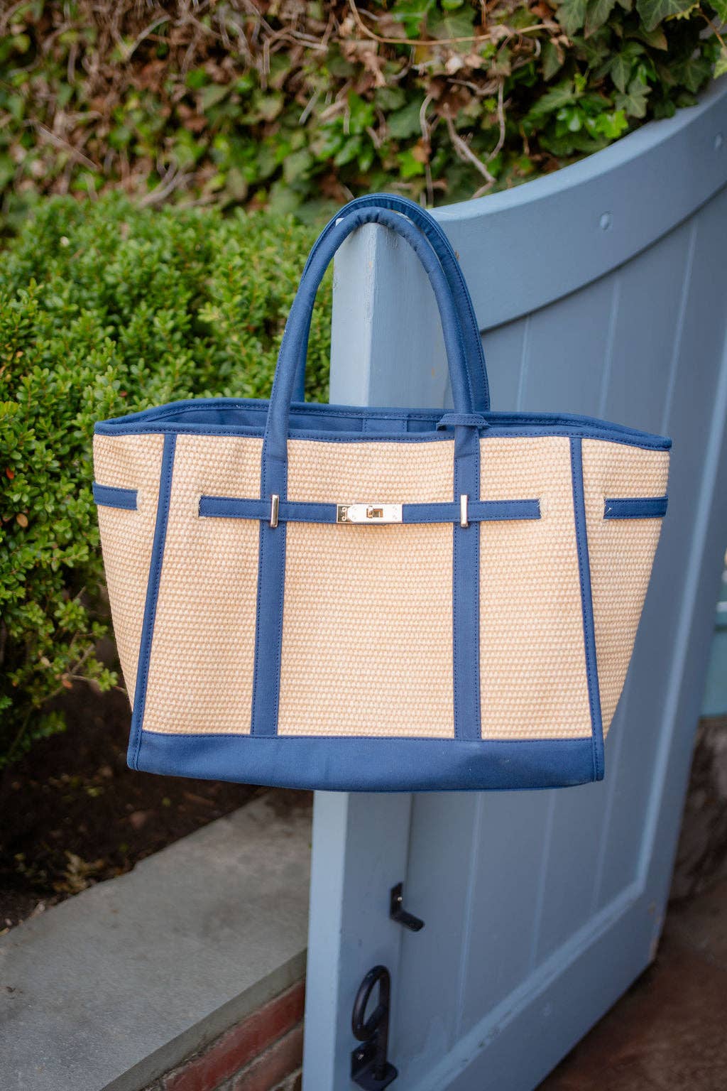 Spencer- Raffia Tote Bag- WS