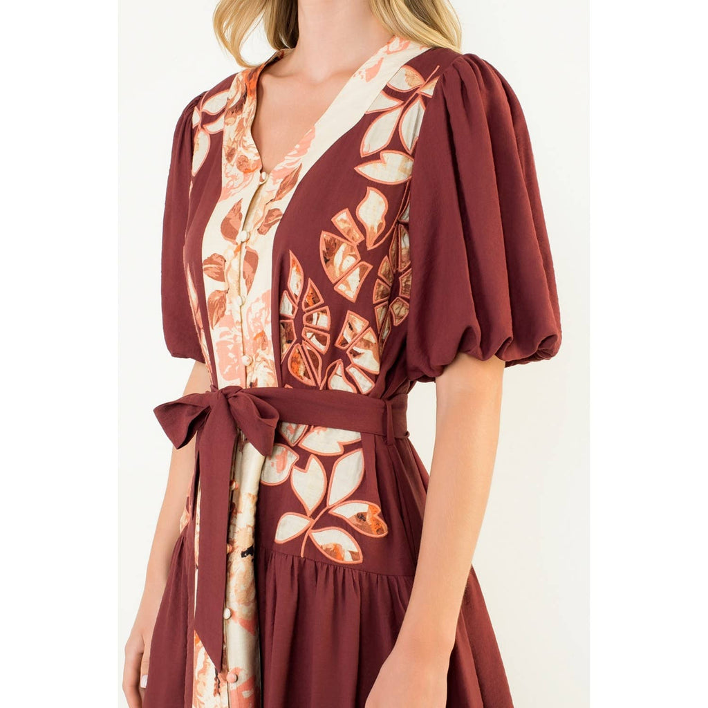 Puff Sleeve Dress