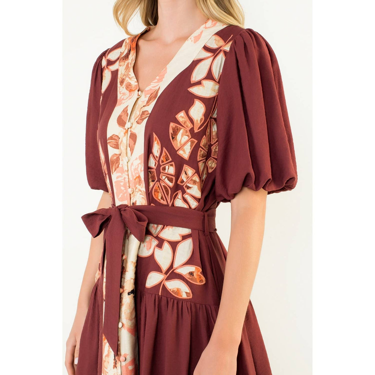 Puff Sleeve Dress