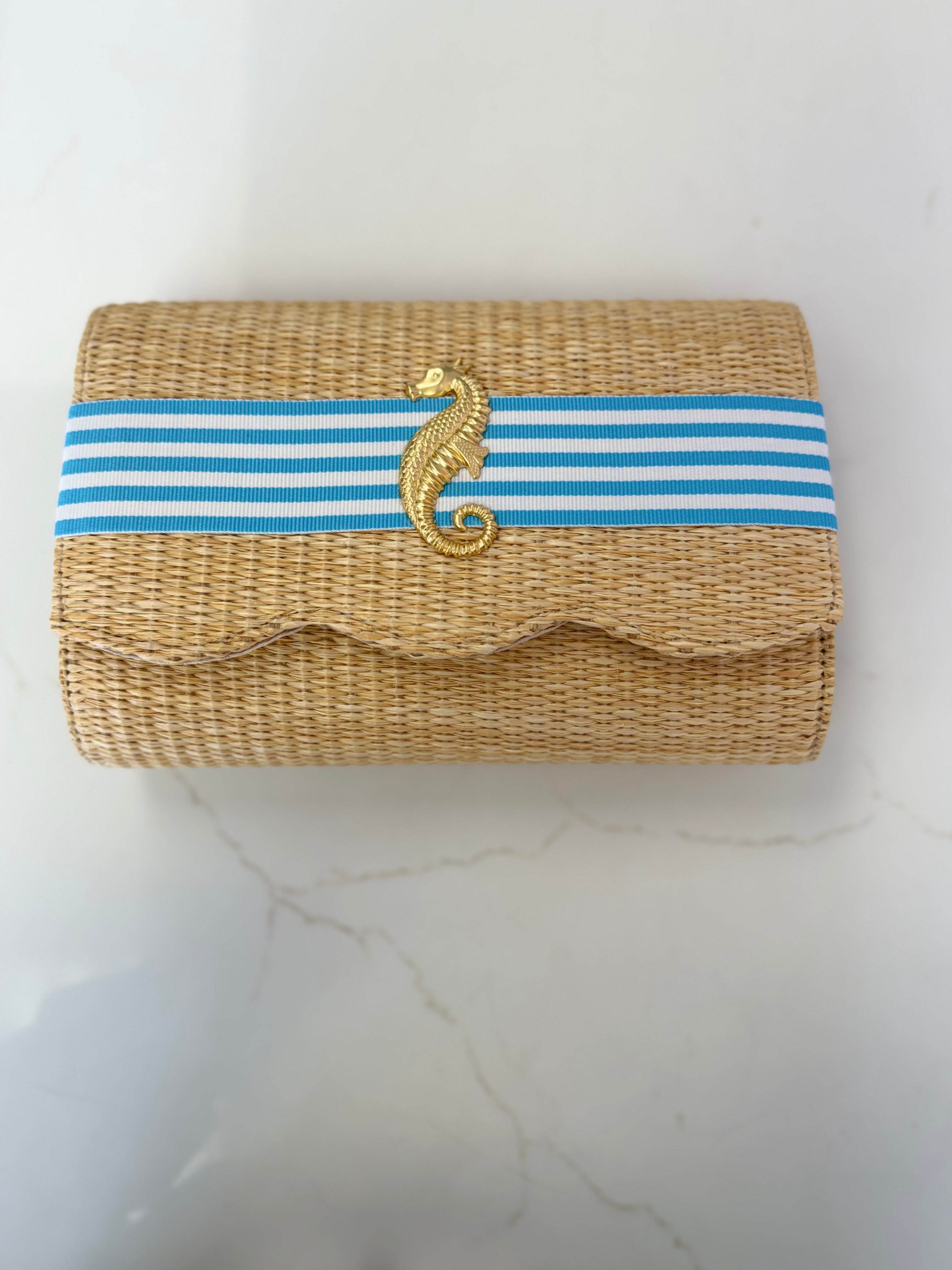 Ruby Straw Scalloped
