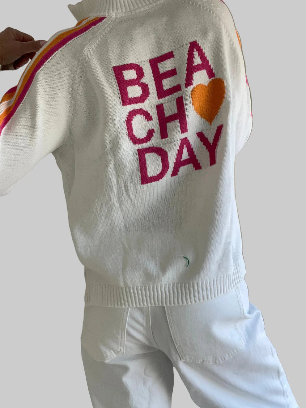 Beach Day Qrtr. Zip Sweater