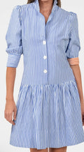 So Sweet Stripe Cotton Dress