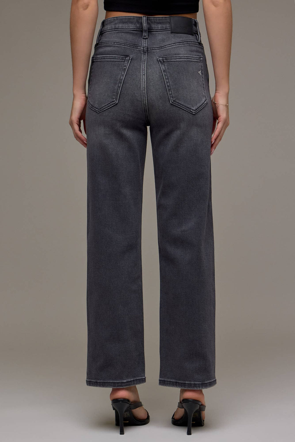 Charcoal Wash Clean Wide Straight