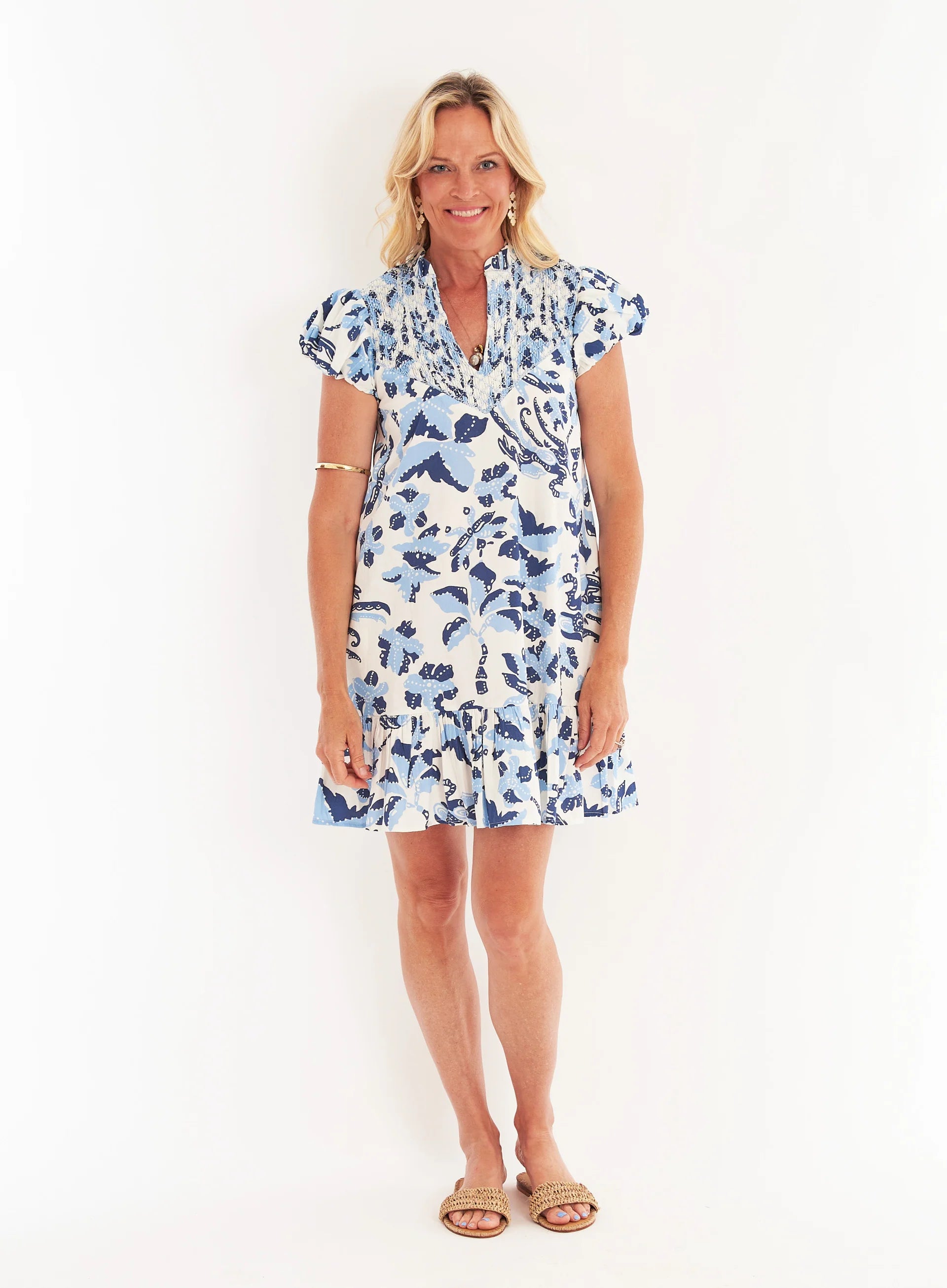 Cayman Dress Lingren Ocean Breeze