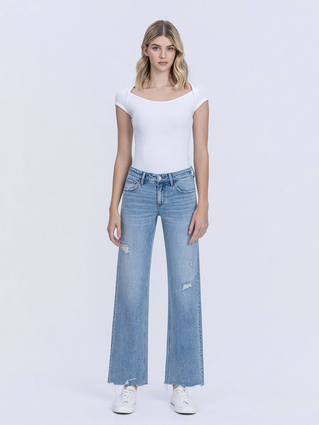 Aileeah LOW RISE DISTRESSED