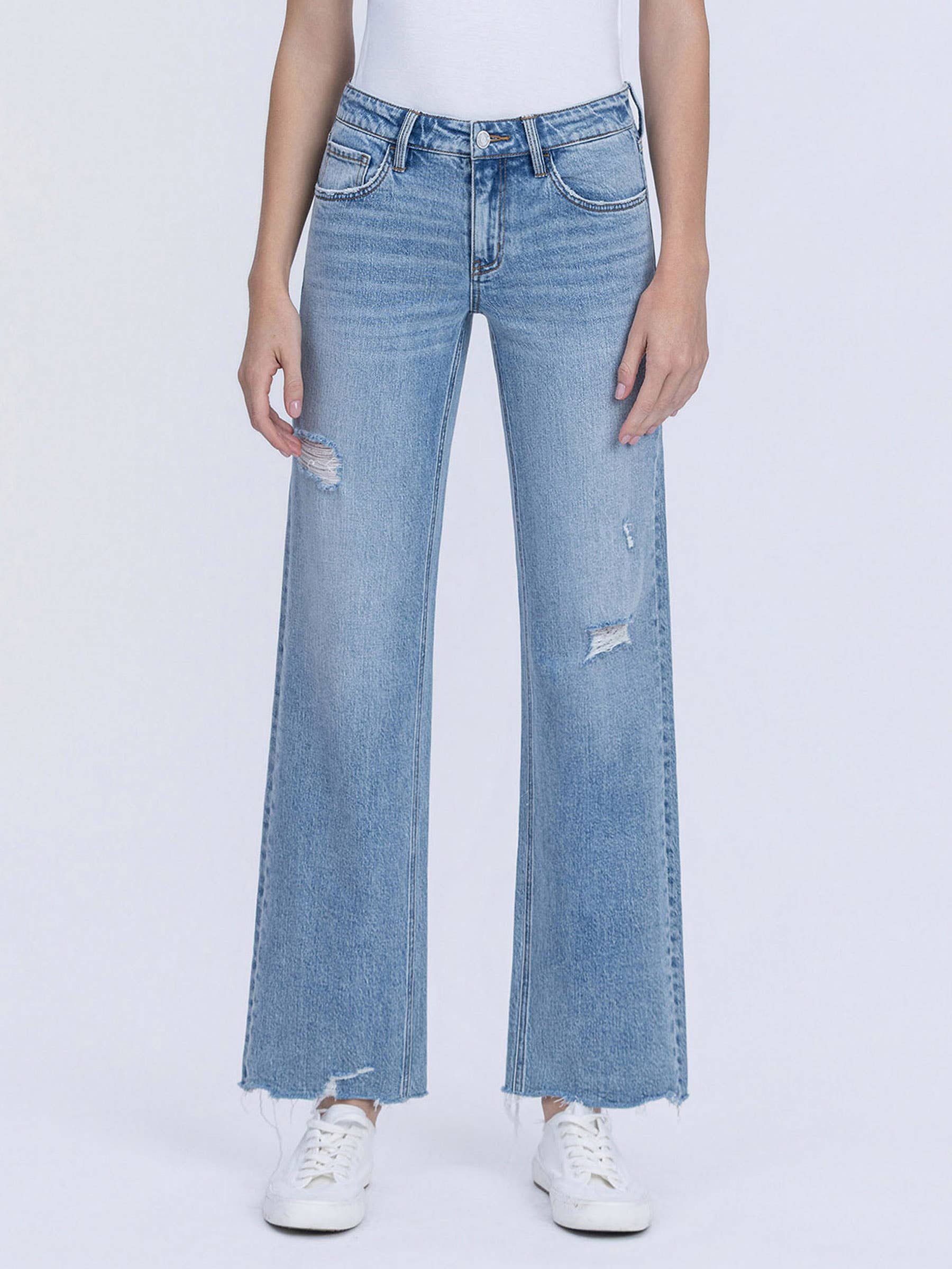 Aileeah LOW RISE DISTRESSED