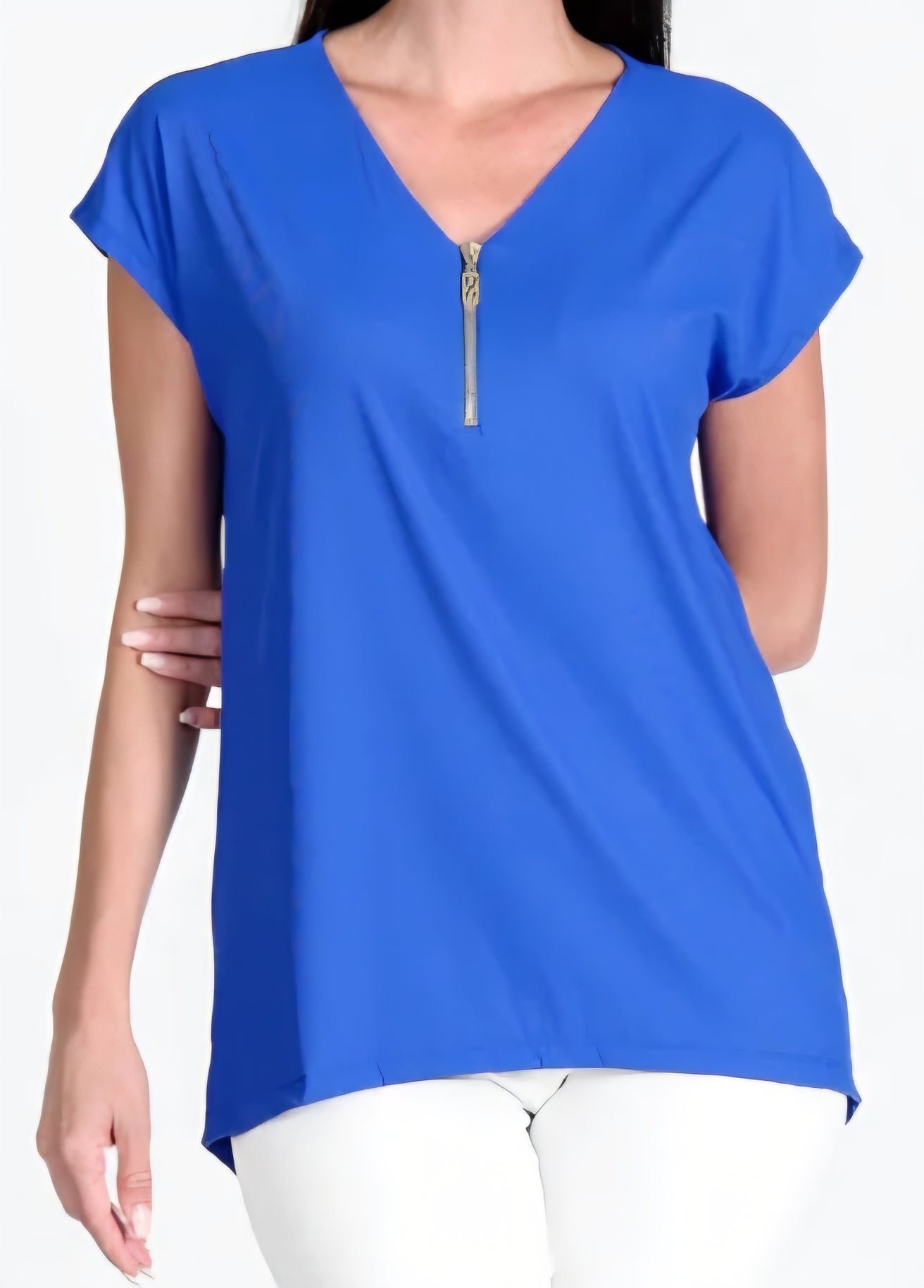 Reena Top with Zipper