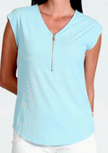 Reena Top with Zipper