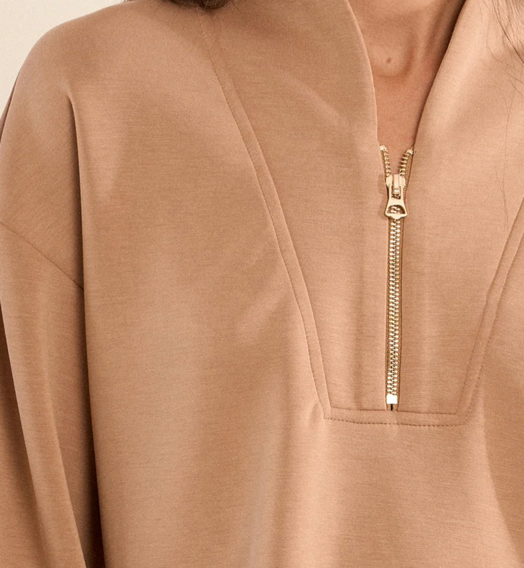 Ladies Knitted Sweat - EDIE