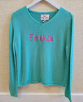Fenwick Sweater Aqua Green