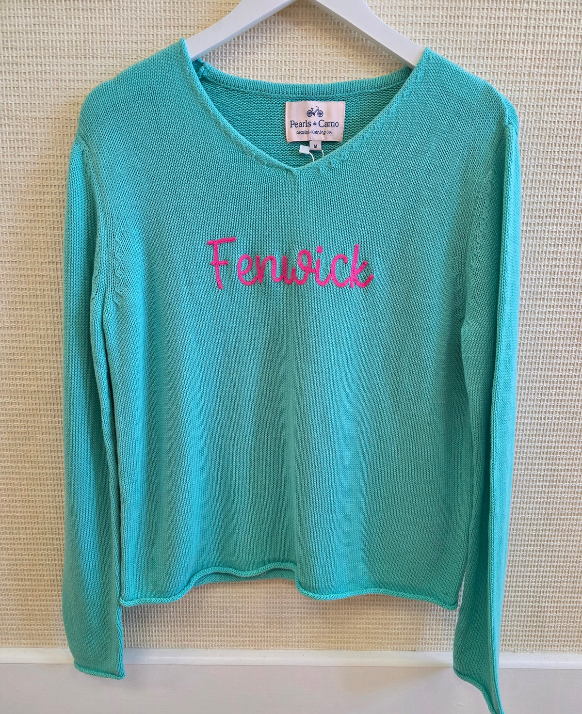 Fenwick Sweater Aqua Green