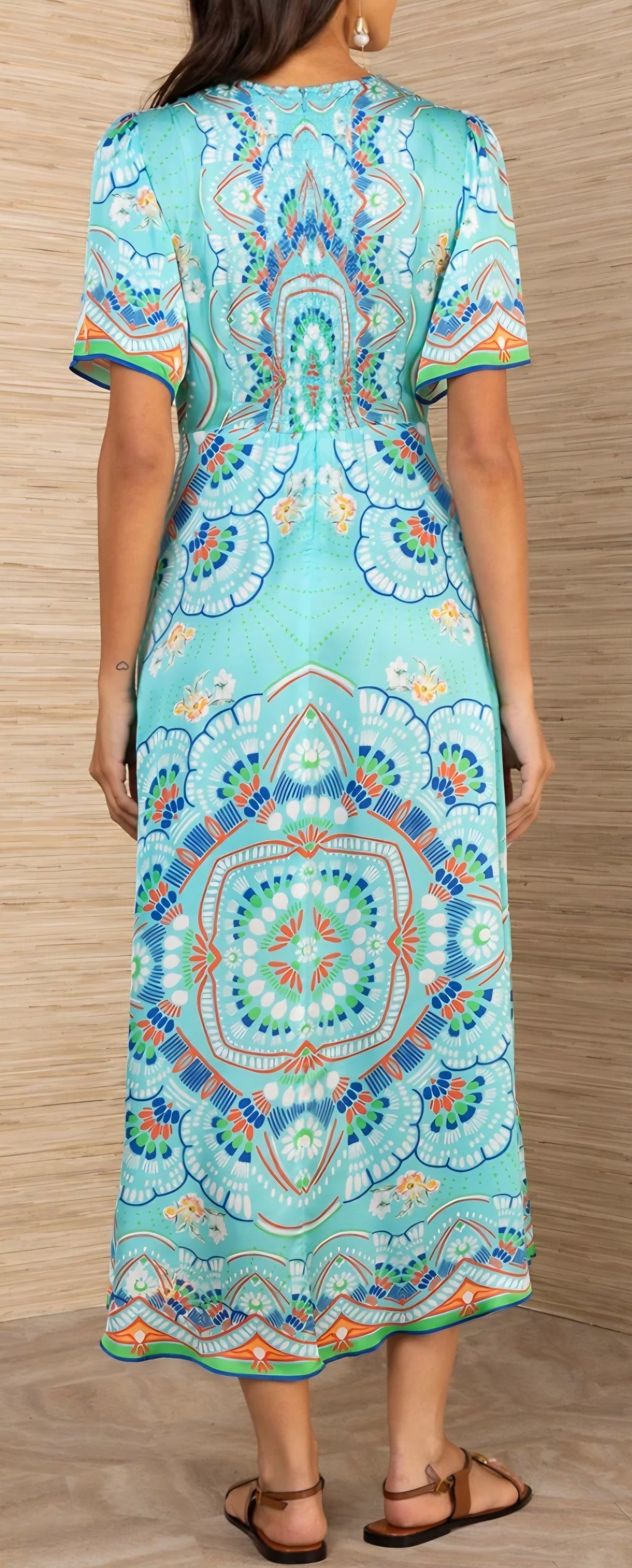 Turq. Midi Dress