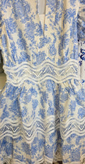 Botanical Embroidered Dress