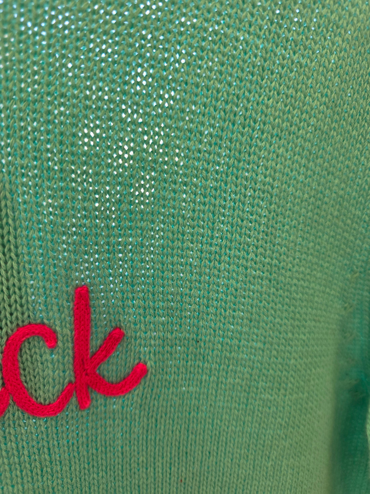 Fenwick Sweater Aqua Green
